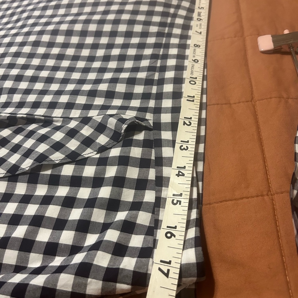 Talbots petit gingham skirt - Picture 4 of 9